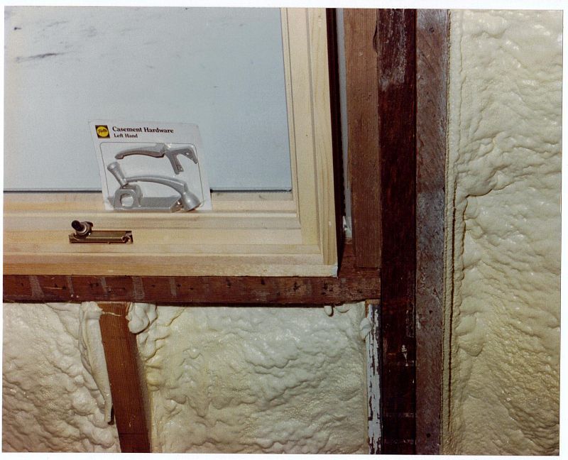 interior ridgid studwall foam